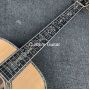 Custom 41 Inch Dreadnought D45 Solid Rosewood Back Side Life Tree Inlay Abalone Binding Dreadnought Acoustic Guitar