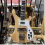 Custom Ricken 4003 Solid Body Burlywood Color Electric Guitar Bass 