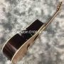 Custom Dreadnought 41 Inch D-100AA Series Luxury All Abalone Binding Acoustic Guitar