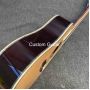 Custom 12 strings dreadnought 41 inch life tree inlay abalone binding acoustic guitar D45 folk guitar