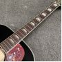 Custom 43 Inch Jumbo J200 Electric Acoustic Guitar Turtle Pickguard Grover Tuners