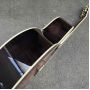 Custom 43 Inch Jumbo J200 Electric Acoustic Guitar Turtle Pickguard Grover Tuners