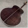 Custom 43 Inch Jumbo J200 Electric Acoustic Guitar Turtle Pickguard Grover Tuners