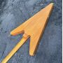 Custom Transparent Yellow Color Rosewood Fretboard Gold Hardware V Special Electric Guitar