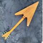 Custom Transparent Yellow Color Rosewood Fretboard Gold Hardware V Special Electric Guitar