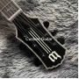 Custom Wylde Audio Flamed Maple Top Electric Guitar with bullseye and runes fret markers accept guitar OEM