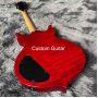 Custom Wylde Audio Flamed Maple Top Electric Guitar with bullseye and runes fret markers accept guitar OEM