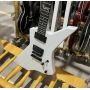 Custom ESP Style Snakebyte Electric Guitar Active Pickups in White Color