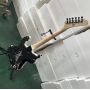 Custom Carved Electric Guitar J Frog George Lynch Skull Black Tremolo Bridge