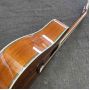 Custom 12 Strings 41 inch D45 style 12 strings KOA wood black ebony fingered real abalone inlaid acoustic wooden guitar