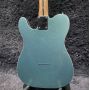 Custom Tele Electric Guitar with Metallic Blue Color Double Binding TL Guitar
