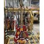 Custom Chinese Style EVH Striped Series 5150 Frankie Black White Edward Eddie Van Halen Electric Guitar