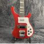 Custom Ricken 4 Strings Bass Electric Guitar in Red Color