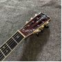 Custom Order: 39 Inch OOO Body Europe Spruce Top Solid Rosewood Back Side 641mm Scale Lengthen 48mm Nut Width Abalone Binding Acoustic Guitar Accept Guitar, Amp etc OEM