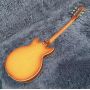 Custom ES335 ES339 ELectric Guitar, Semi Hollow Body, Tune-O-Matic Bridge, Lemon Sunburst Color