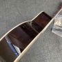 Custom OM style acoustic guitar kits no painting with quality hardware