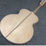 Custom solid spruce top rosewood fingerboard flamed maple back side 43 inch jumbo acoustic guitar