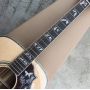 2023 solid spruce top rosewood back side GB Dove style acoustic guitar with fingerboard abalone binding
