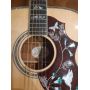 2023 solid spruce top rosewood back side GB Dove style acoustic guitar with fingerboard abalone binding