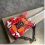 Custom 5150 Frankie Striped Black White Edward Eddie Van Halen EVH Electric Guitar