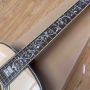 Standard dreadnought 41 inch D-45 acoustic guitar in natural color with life tree inlay