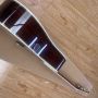 Standard dreadnought 41 inch D-45 acoustic guitar in natural color with life tree inlay