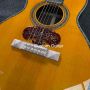 Custom OO Body Solid Rosewood Back Side Acoustic Guitar with Flamed Maple Bridge and Customized Pickguard