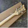 Custom 1966 Ventures White Electric Guitar Mosrite Zero Fret JRM Johnny Ramone Black Pickguard Chrome Hardware