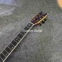 Custom Solid Cedar Top OM Body Ebony Fingerboard Abalone Binding Acoustic Guitar 