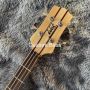 Custom neck through body birdeye maple wood 4 strings MK2 wal electric bass