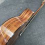 6-Strings | Hawaiian Koa Top | Hawaiian Koa Back and Sides | Tropical Mahogany Neck | West African Crelicam Ebony Fretboard| Venetian Cutaway  | 40 Inch Acoustic Guitar
