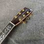 Custom cutaway dreadnought deluxe D-45C acoustic guitar