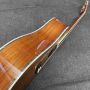 Custom cutaway dreadnought deluxe D-45C acoustic guitar