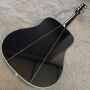 Custom Glossy Black D35 Acoustic Guitar Johnny Cash Model D-35s Dreadnought Grand Guitar Classical D Body Folk Acoustic Guitar