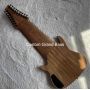 Custom 17 Strings Neck Through Body Electric Bass Guitar