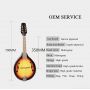 Custom Handmade A Style Mandolin Western Instruments Sapele Plywood