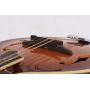 Custom Grand Handmade A Style Mandolin Solid Spruce Top Sunburst Color Flamed Maple Back Side