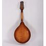 Custom Grand Handmade A Style Mandolin Solid Spruce Top Sunburst Color Flamed Maple Back Side