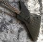 Custom GSP Electric Guitar in Black Matti Finishing 