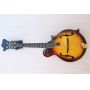 Custom 8 Strings F Mandolin with Ebony Fretboard Solid Spruce Solid