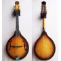 Custom Handmade F Style Mandolin Solid Spruce Top Flamed Maple Back Side, OEM Service
