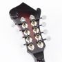 Custom 8 Strings F5 Mandolin with Ebony Fretboard Solid Spruce Top F Mandolin