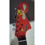 Custom Grand George Harrison Rocky Electric Guitar Accept Guitar and Bass OEM