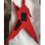 Custom Dean Razorback Dimebag Rebel Electric Guitar in Red Transparent Color