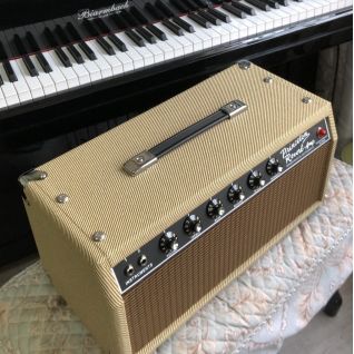 Custom Vintage 1964 1966 Grand Princeton Reverb Guitar Amp Amplifier in Tweed Color