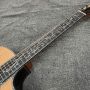 Custom Solid Cedar Wood Abalone Binding Life Tree Inlay Acoustic Guitar with Armrest