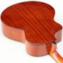 Custom All Solid Wood 41 Inch Acoustic Guitar High Gloss 6 Strings Folk Guitar with Armrest