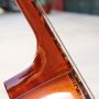 Custom All Solid Wood 41 Inch Acoustic Guitar High Gloss 6 Strings Folk Guitar with Armrest