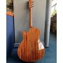 Custom solid spruce wood / Sapele wood Chrome Diecast high gloss acoustic guitar in natural