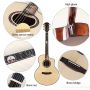 Custom professional playing Acoustic Guitar full solid wood 41 inch guitar armrest color optional